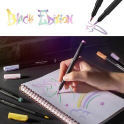 Faber Castell Black Edition Conjunto de 6 Canetas Pincel Pastel