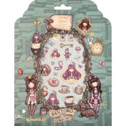 Gorjuss Folhas de Stickers Wonderland