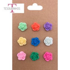 Sortido de Rosas em Resina