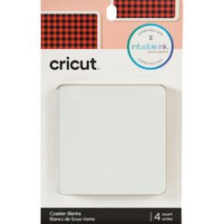 Cricut Bases para Copos Brancas - Quadradas