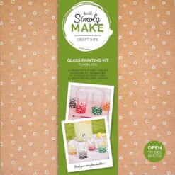 Simply Make Kit Copos para Pintura em Vidro