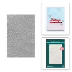 Spellbinders Placa de Embossing 3D Flurry of Snowflakes