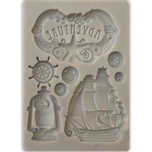 Stamperia Molde de Silicone A6 Songs of the Sea – Adventure