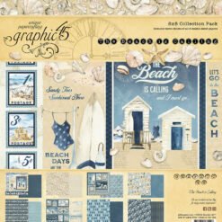 Graphic 45 Papel de Scrapbooking The Beach is Calling