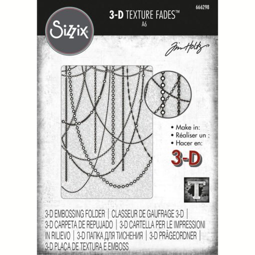 Sizzix Placa de Embossing 3D Sparkle