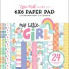 Echo Park Papel de Scrapbooking My Little Girl