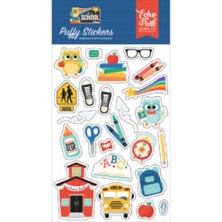 Echo Park Puffy Stickers Off To School