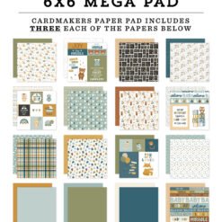 Echo Park Papel de Scrapbooking Mega Special Delivery Baby Boy