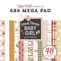 Echo Park Papel de Scrapbooking Mega Special Delivery Baby Girl