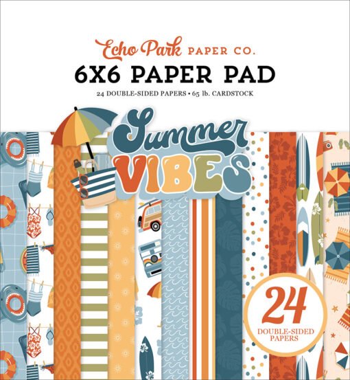 Echo Park Papel de Scrapbooking Summer Vibes