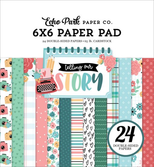 Echo Park Papel de Scrapbooking Telling Our Story