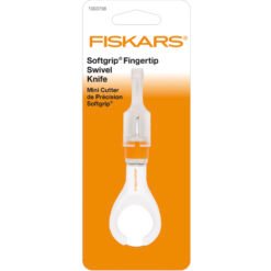 Fiskars Mini Bisturi de Dedo Giratório Softgrip