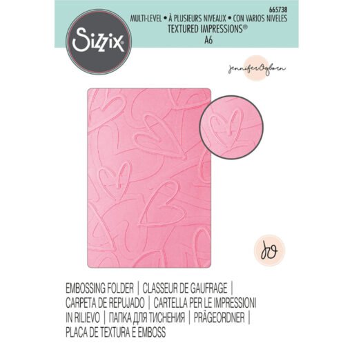 Sizzix Placa de Embossing Romantic