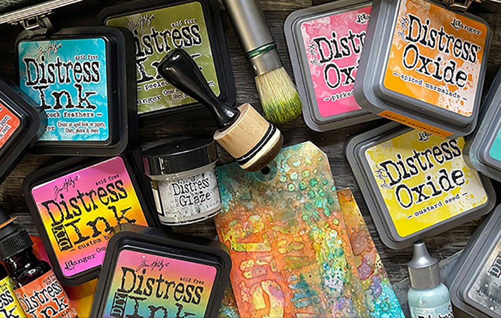 Distress Ink e Distress Oxide 1