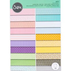 Sizzix 80 Cartolinas Estampadas A4 Color Story