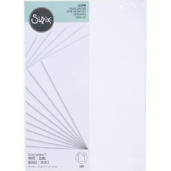 Sizzix 60 Cartolinas Lisas A4 Branca