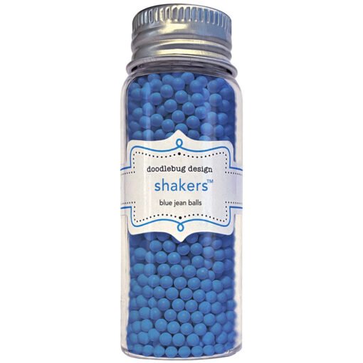 Doodlebug Design Elementos Shaker Bolas Blue Jean