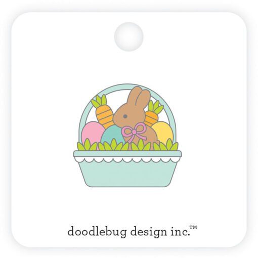 Doodlebug Design Pin de Coleção Easter Basket