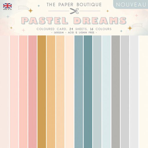 The Paper Boutique Cartolina Pastel Dreams