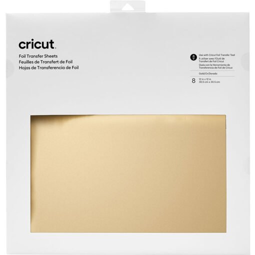 Cricut Folhas de Transferência Foil Ouro