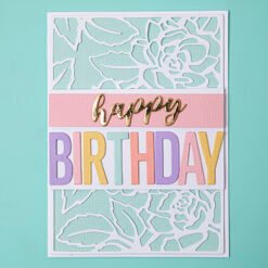 Sizzix Cortantes Thinlits by Alison Williams – Bold Alphabet