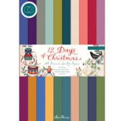 Craft Consortium Bloco de Cartolinas A4 12 Days of Christmas