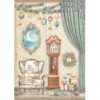 Stamperia Papel Arroz A4 The Nutcracker – Pendulum Clock and Chair