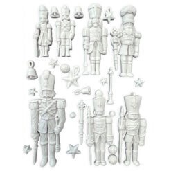 Stamperia Molde de Silicone A5 The Nutcracker – Soldiers