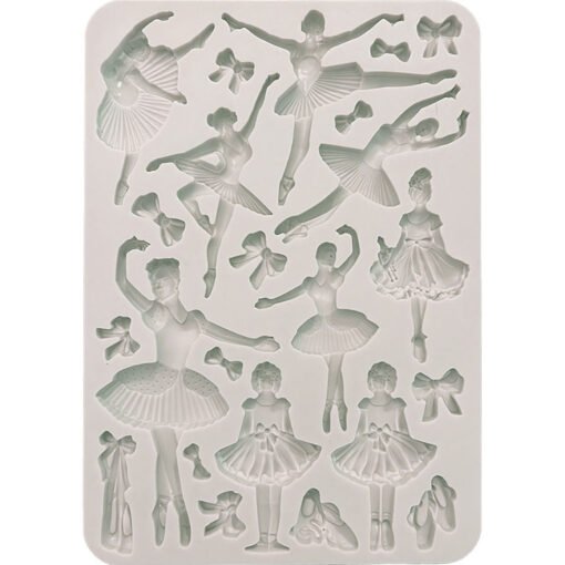 Stamperia Molde de Silicone A5 The Nutcracker – Ballet