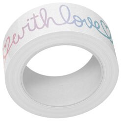 Lawn Fawn Washi Tape Brilhante Scripty Saying