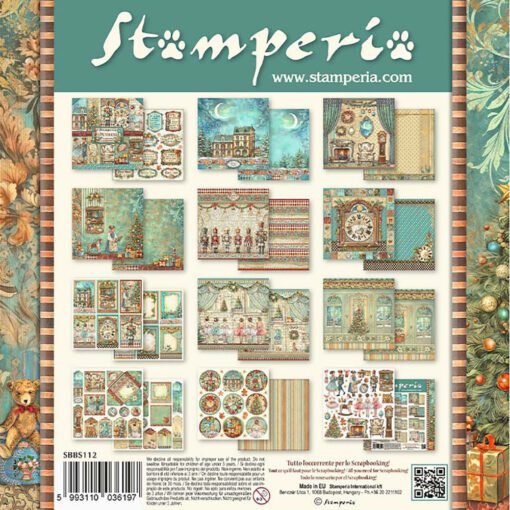 Stamperia Papel de Scrapbooking The Nutcracker