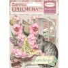 Stamperia Ephemera Adesivo Orchids and Cats