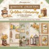 Stamperia Papel de Scrapbooking Golden Harmony 30x30cm