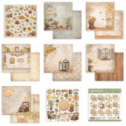 Stamperia Papel de Scrapbooking Golden Harmony 30x30cm