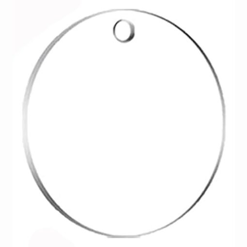 Acrílicos Transparentes Redondos – 5 pcs