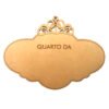 Placa em Madeira "Quarto da"