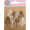 Árvores em EVA Inverno – 8 pcs