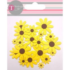 Flores em Papel Amarelas – 20 pcs