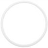 Aro Redondo de Plástico Branco 20cm