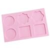 Tapete de Silicone para Lacre Rosa