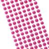 Meias Pérolas Adesivas Fuchsia 6mm - 216 pcs