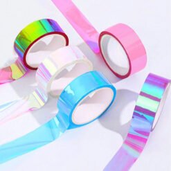 Pack de 5 Fitas Washi Tape Holograficas