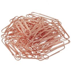 Clips Ouro Rosa 50mm - 20 pcs