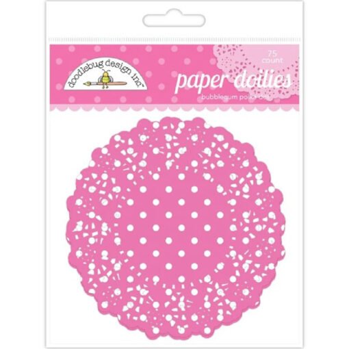 Doodlebug Design Paper Doilies Bubblegum