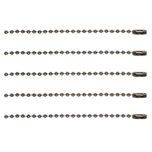 Corrente de Bolinhas Bronze 10cm