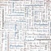 Folha de Papel de Scrapbooking It's a Boy 1 30x30cm