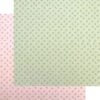 Folha de Papel de Scrapbooking It's a Girl 10 30x30cm