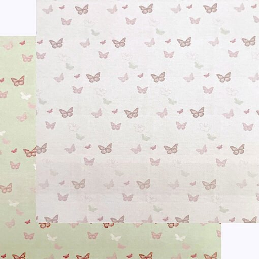 Folha de Papel de Scrapbooking It's a Girl 11 30x30cm