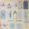 Folha de Papel de Scrapbooking It's a Boy 6 30x30cm