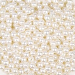 Pérolas Marfim 7mm – 50 pcs